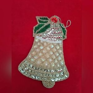 Avon Shimmering Christmas Ornament Bell